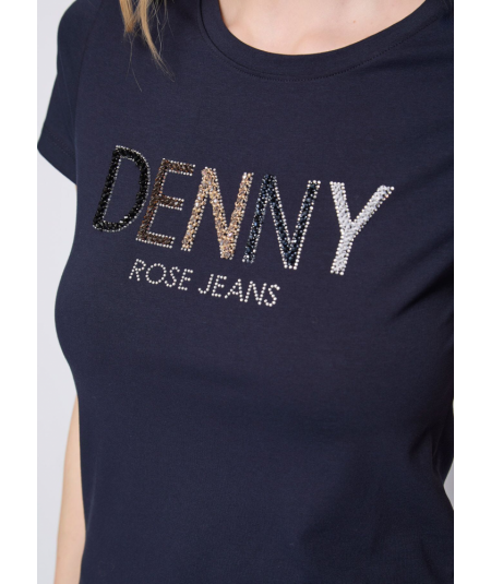 camiseta-manga-corta-azul-marino-denny-rose