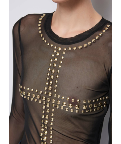 camiseta-de-tul-negra-con-tachuelas-denny-rose