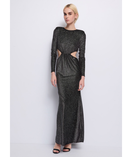 vestido-largo-cut-out-con-purpurina-denny-rose