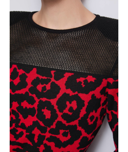 vestido-mini-animal-print-de-lana-y-seda-denny-rose