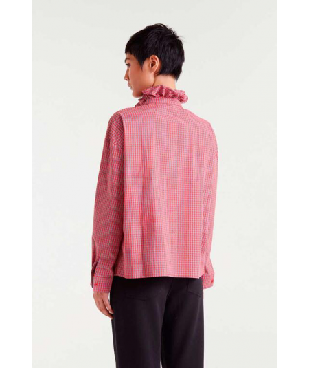camisa-vichy-con-volantes-de-compania-fantastica