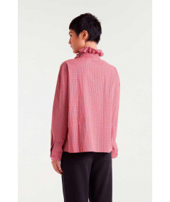 camisa-vichy-con-volantes-de-compania-fantastica