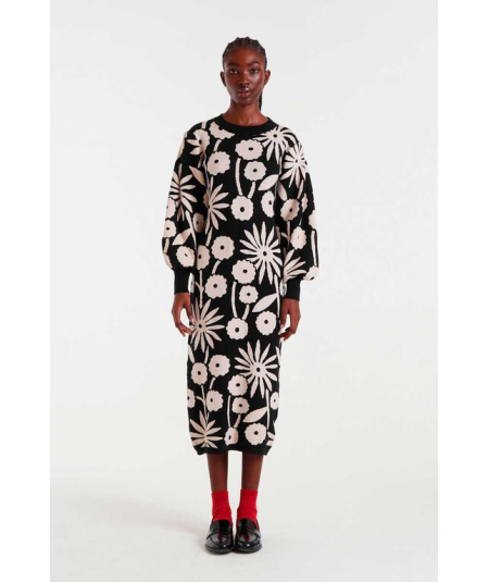 vestido-de-punto-estampado-de-compania-fantastica