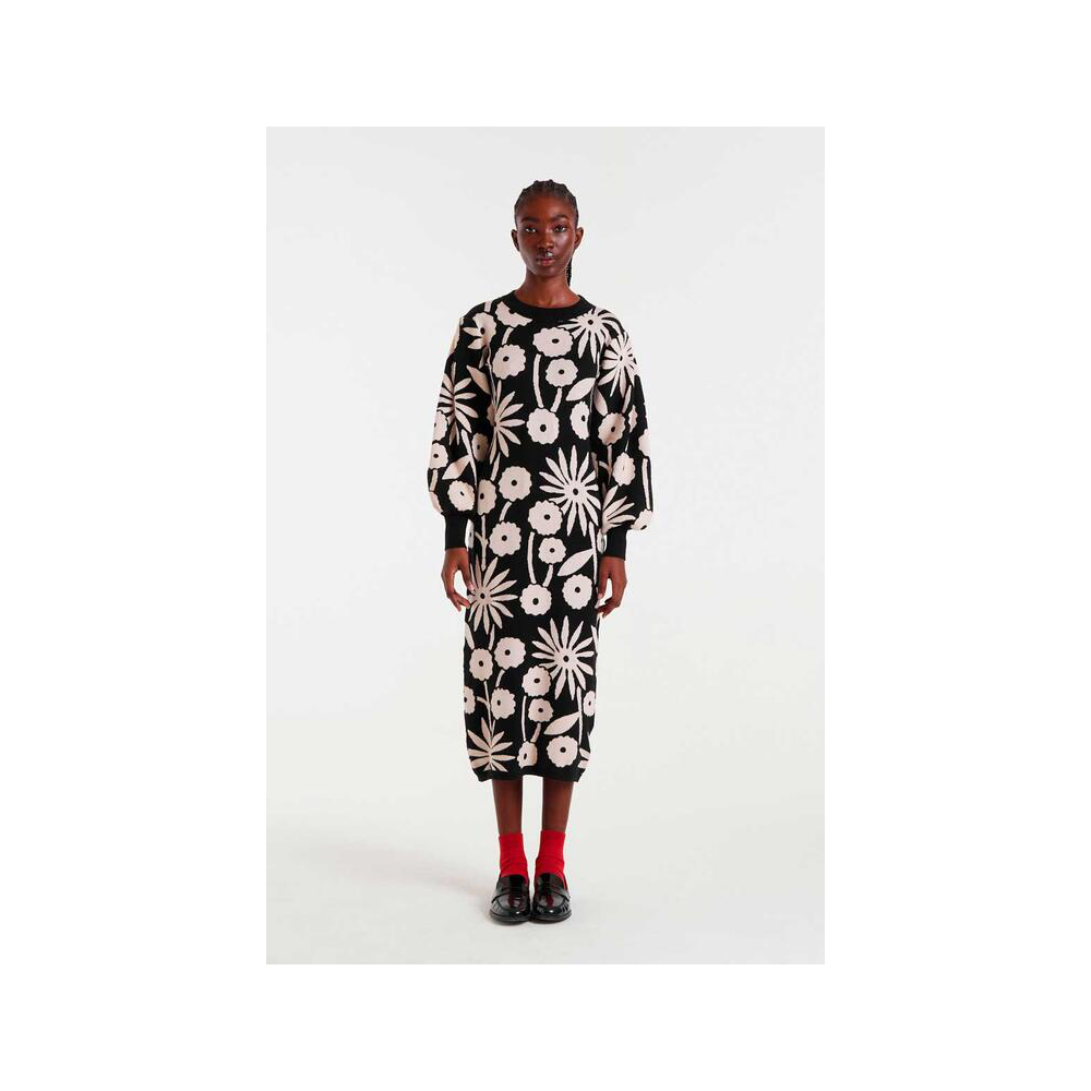 vestido-de-punto-estampado-de-compania-fantastica