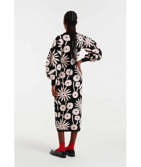 vestido-de-punto-estampado-de-compania-fantastica