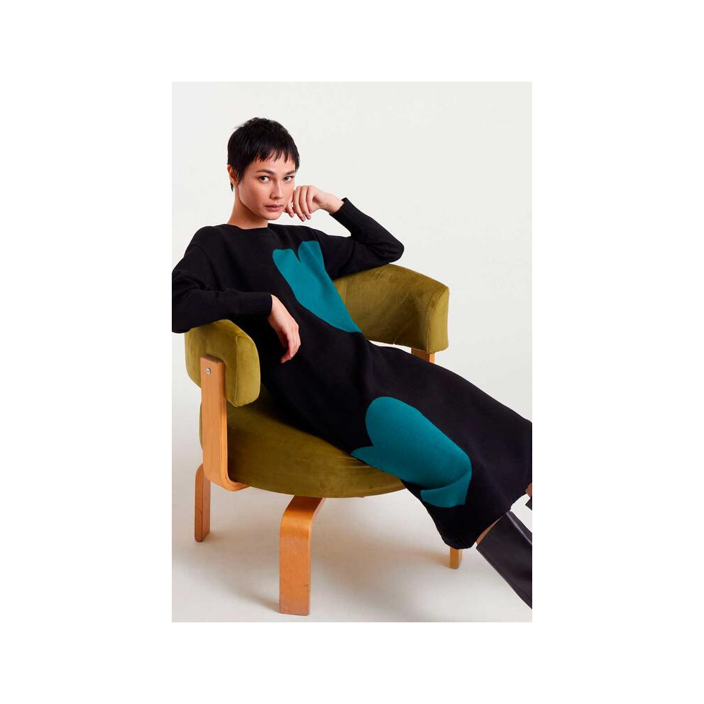 vestido-midi-de-punto-de-compania-fantastica vestido-midi-de-punto-de-compania-fantastica