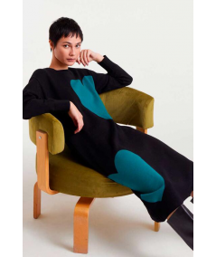 vestido-midi-de-punto-de-compania-fantastica