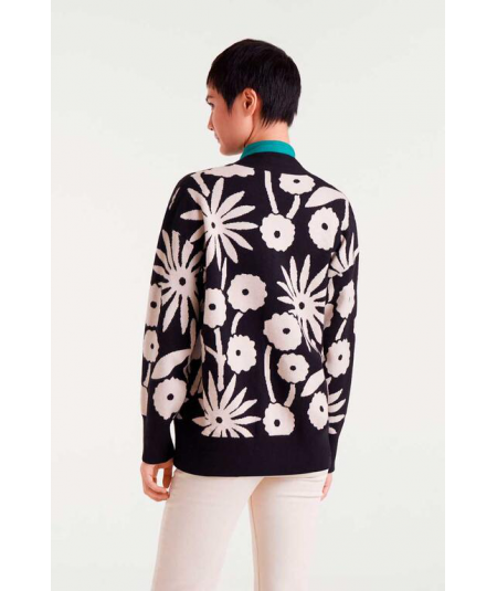 chaqueta-con-estampado-y-cuello-pico-de-compania-fantastica