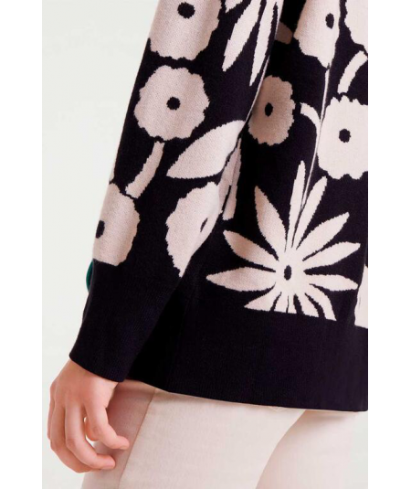 chaqueta-con-estampado-y-cuello-pico-de-compania-fantastica