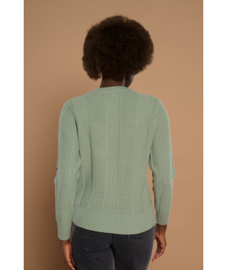 jersey-de-punto-y-cuello-redondo-de-minueto