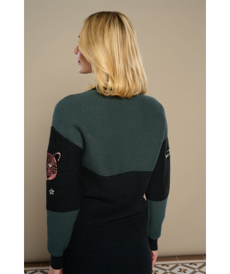 jersey-de-punto-con-tachuelas-de-estrellas-de-minueto