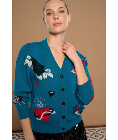 chaqueta-de-punto-escote-en-v-de-minueto