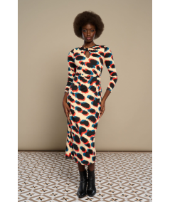 vestido-midi-de-cuello-redondo-de-minueto