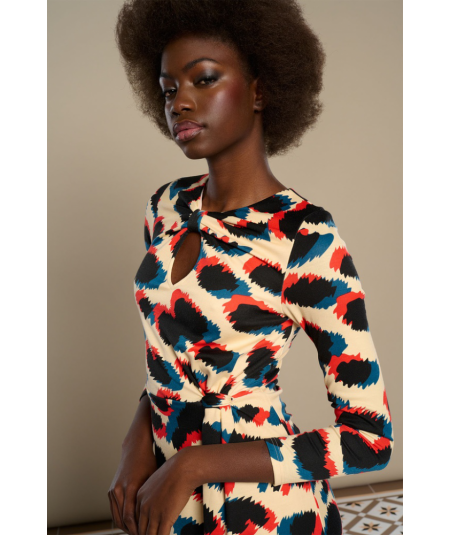 vestido-midi-de-cuello-redondo-de-minueto