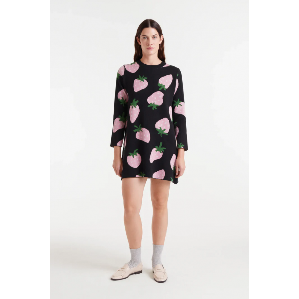 vestido-corto-de-punto-fresas-compania-fantastica