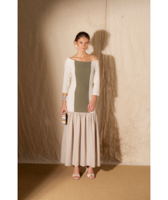 vestido-bicolor-barco-volante-bajo-strena