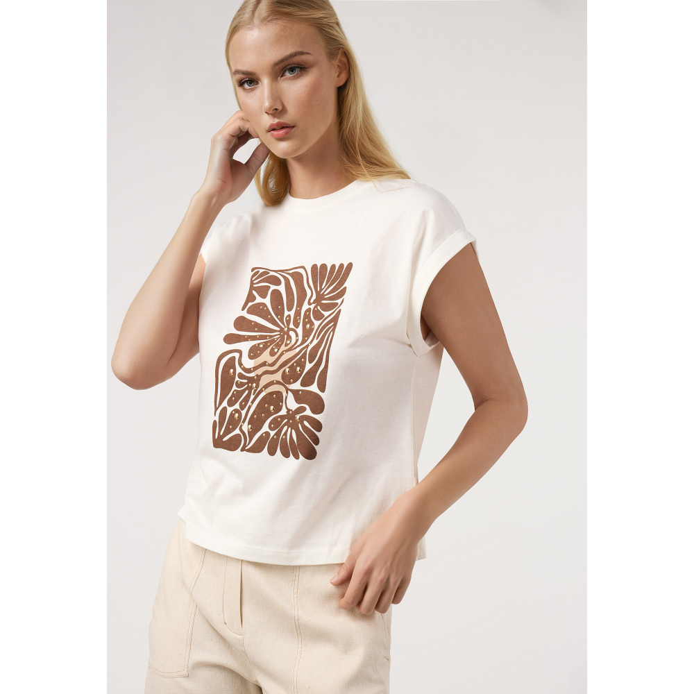 camiseta-flor-tachas-merletti