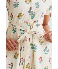 vestido-midi-camisero-flowers-compania-fantastica