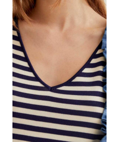 vestido-punto-rayas-marino-compania-fantastica