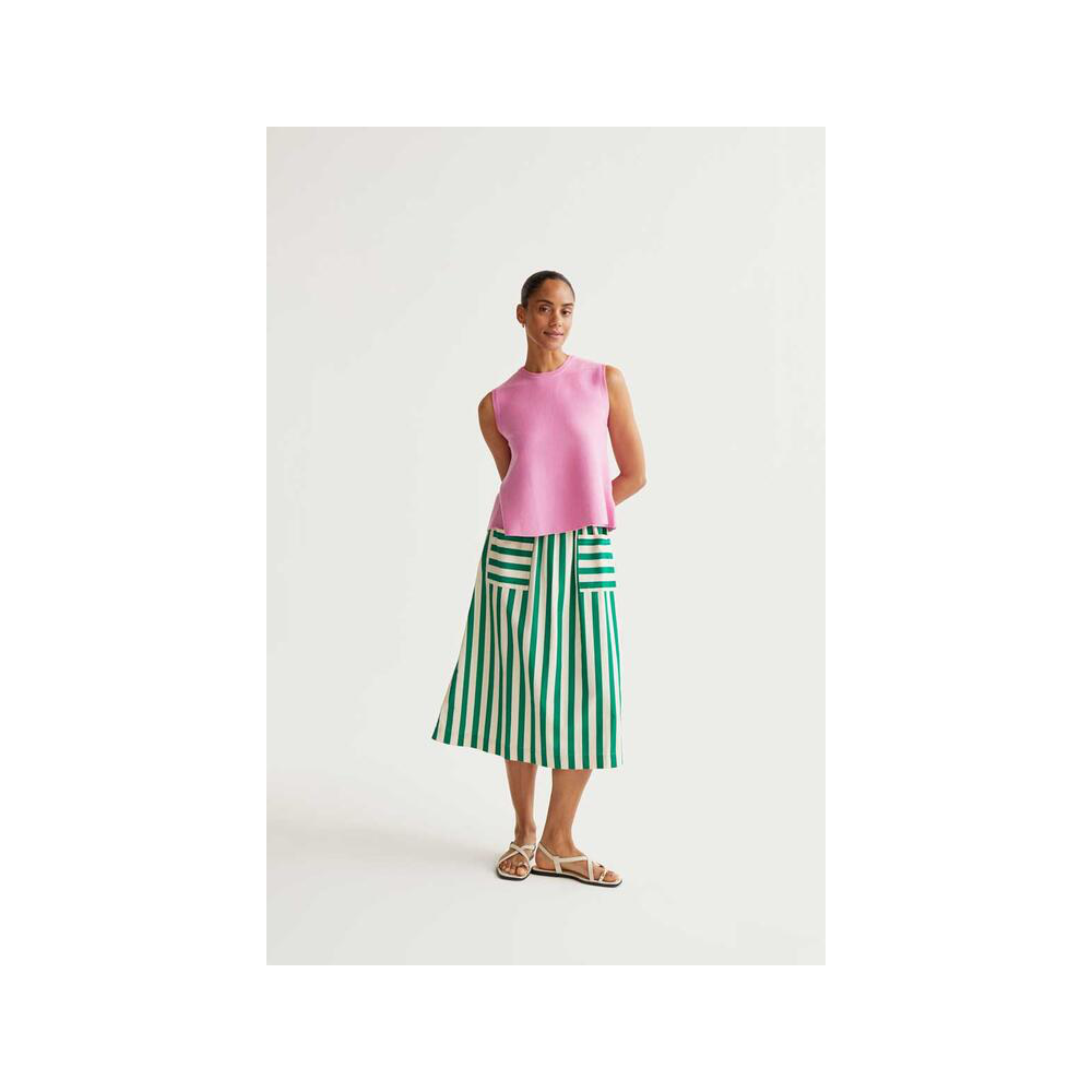 falda-stripes-bamboo-green-compania-fantastica