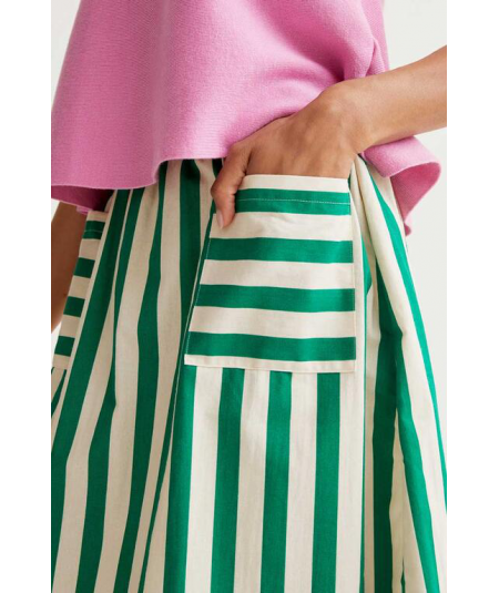 falda-stripes-bamboo-green-compania-fantastica