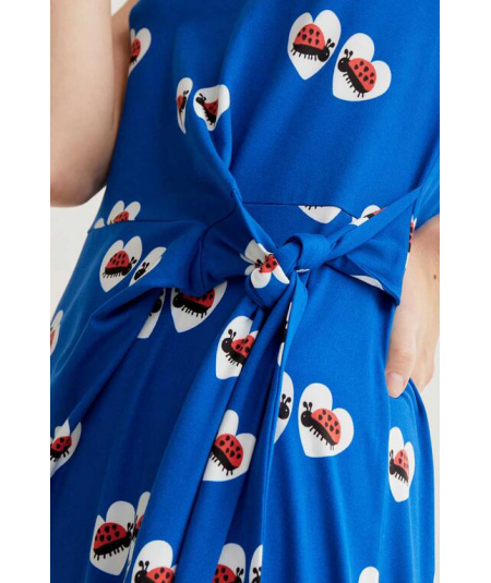 vestido-nudo-lateral-coccinella-compania-fantastica