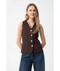 chaleco-fleur-botones-doraos-tiffosi