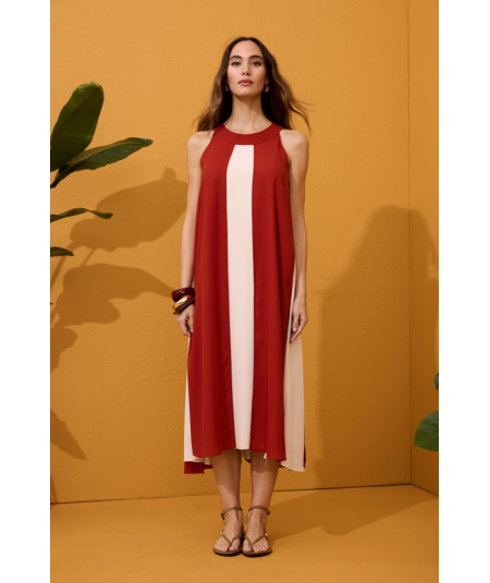 vestido-midi-bicolor-de-arggido