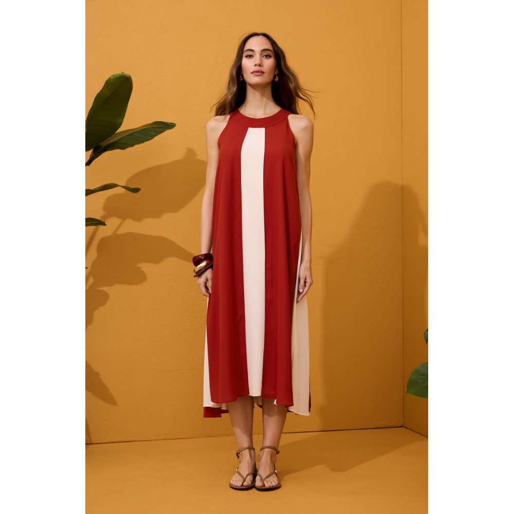 vestido-midi-bicolor-de-arggido