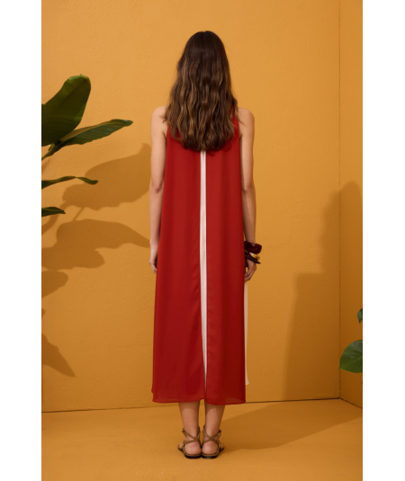 vestido-midi-bicolor-de-arggido