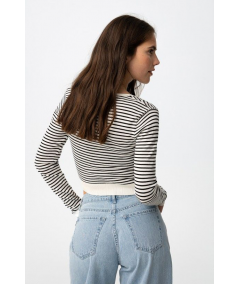 cardigan-y-top-a-rayas-de-tiffosi