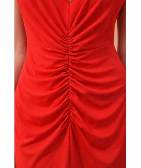 vestido-hombreras-frunce-delantero-arrgido