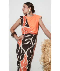 vestido-bicolor-corte-delantero-de-panambi