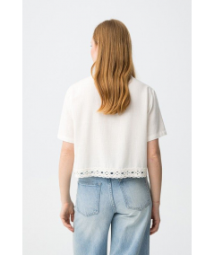 camisa-mcorta-lilith-cuello-ganchillo-tiffosi