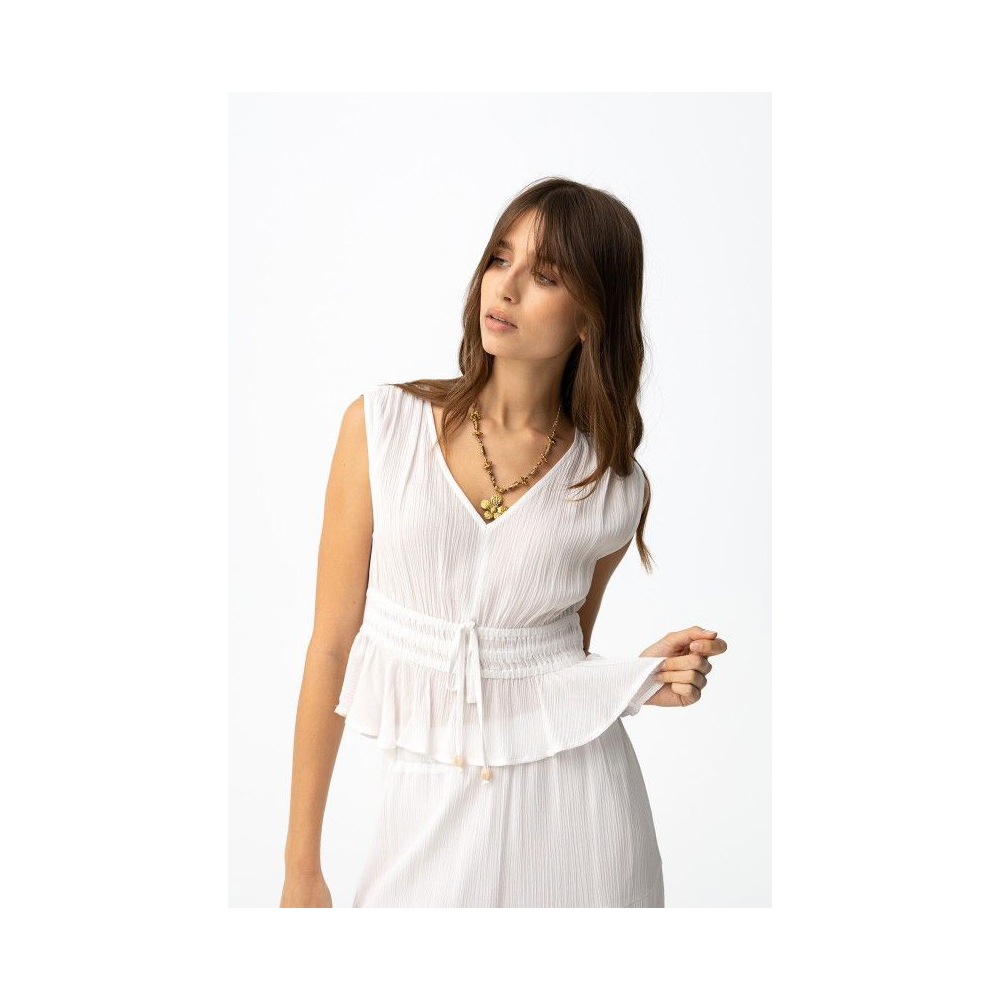 top-tiffosi-corto-escote-pico