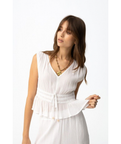 top-tiffosi-corto-escote-pico