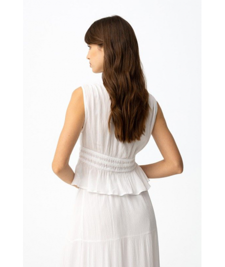 top-tiffosi-corto-escote-pico