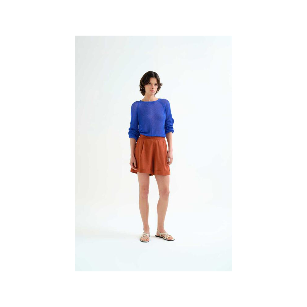 short-algodon-marron-compania-fantastica