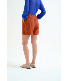 short-algodon-marron-compania-fantastica