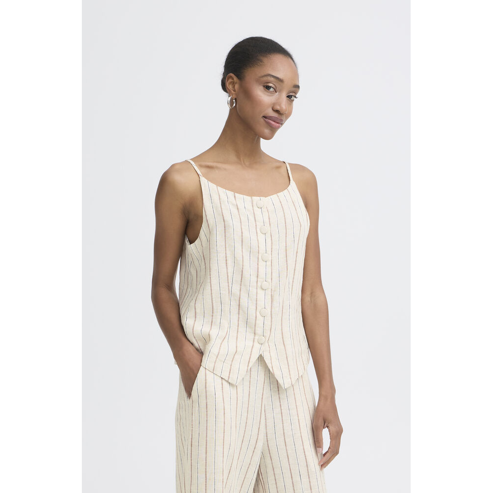 chaleco-rayas-marrones-de-ichi