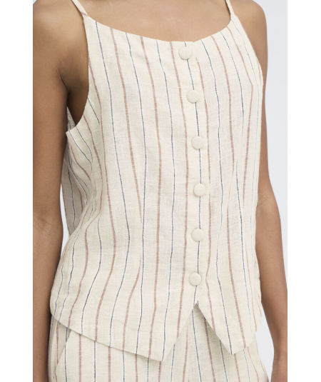 chaleco-rayas-marrones-de-ichi