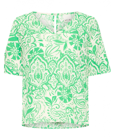 blusa-manga-corta-escote-en-v-de-ichi