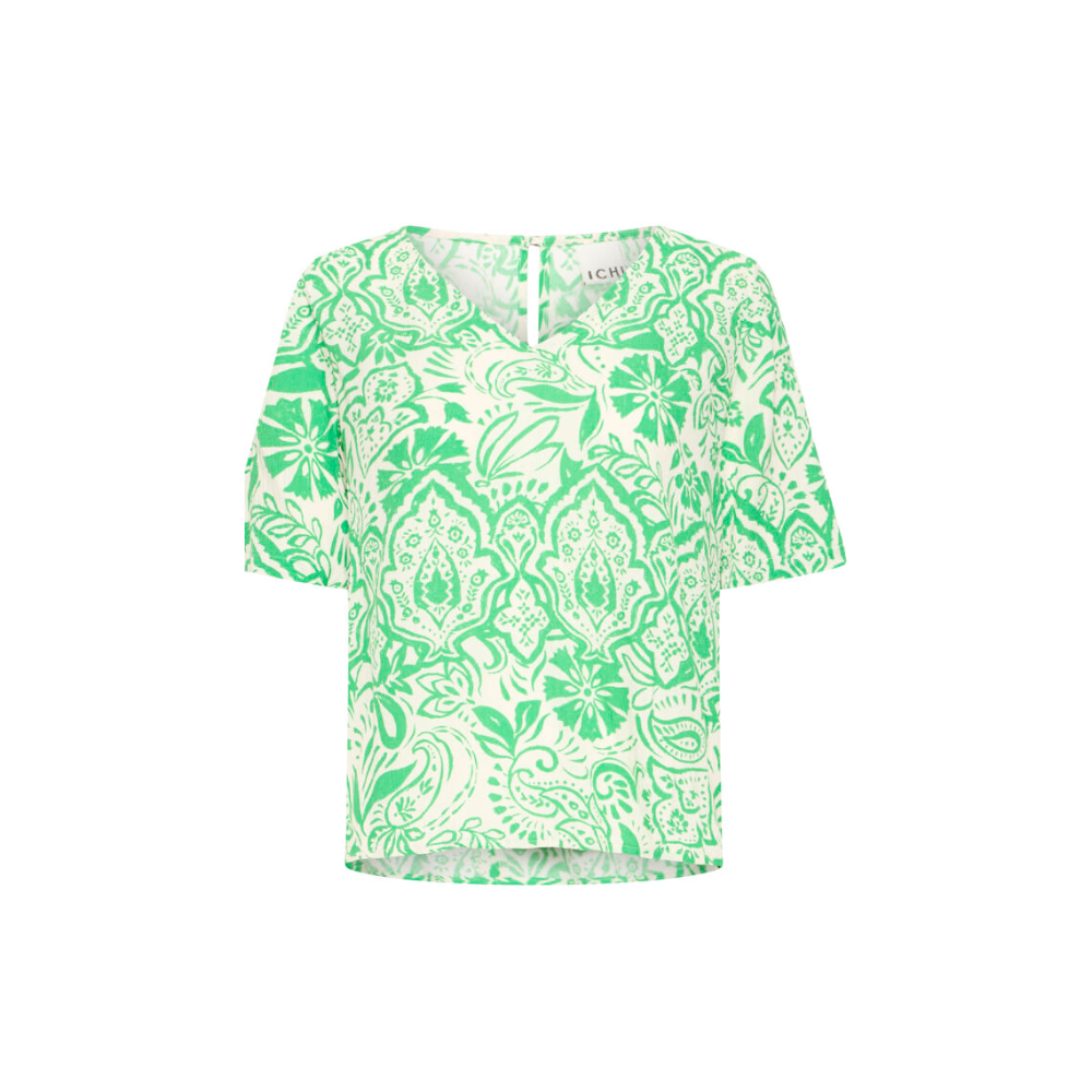 blusa-manga-corta-escote-en-v-de-ichi