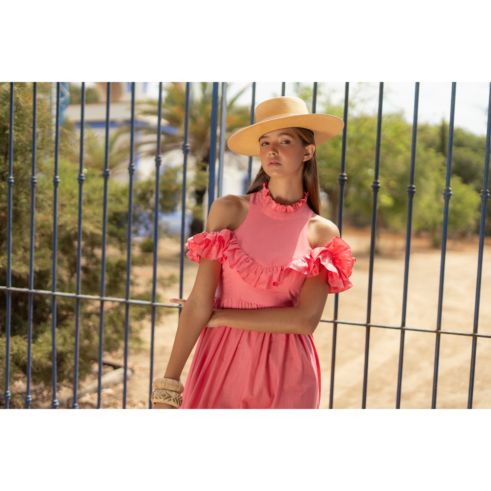 vestido-hombros-descubiertos-de-strena