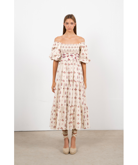 vestido-pecho-fruncido-mangas-de-strena