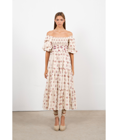 vestido-pecho-fruncido-mangas-de-strena