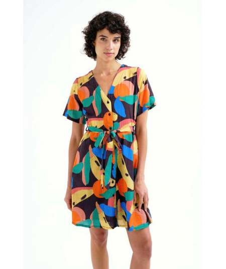 vestido-corto-con-estampado-compania-fantastica