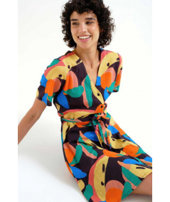 vestido-corto-con-estampado-compania-fantastica