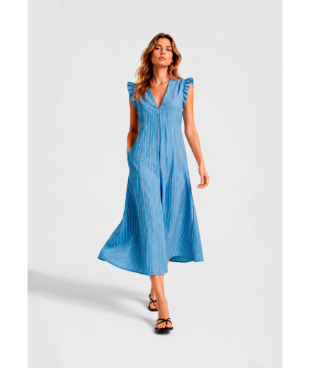 vestido-rayas-bicolor-merletti