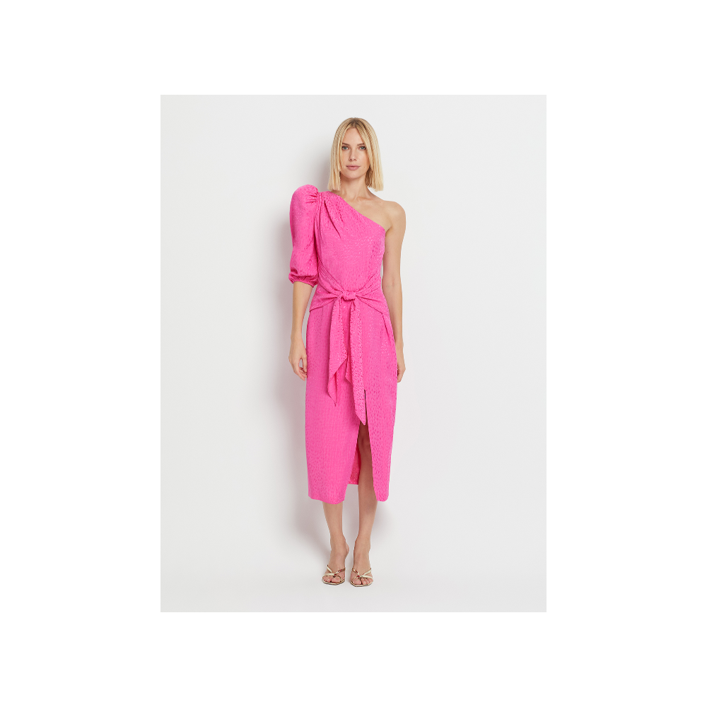 vestido-jacquard-un-hombro-con-nudo-laura-bernal